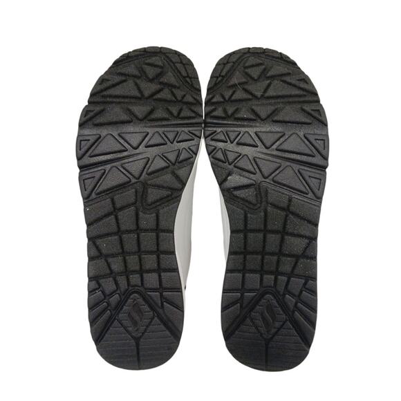 Skechers ROLLING STONES Sneakers Sz 9 White Red Tongue UNO Streetwear PUNK Rock - Picture 12 of 16